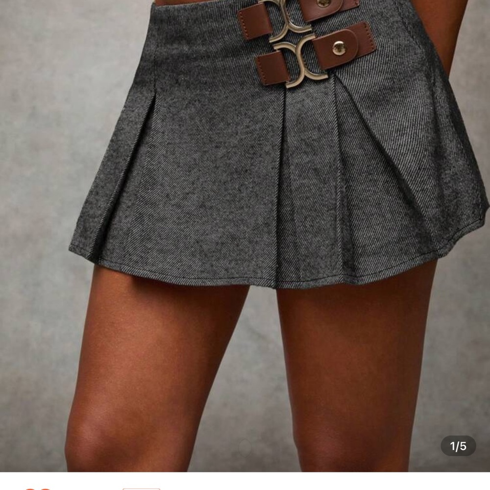 SHEIN Gray Maxi Skirtbrand new - Picture 4 of 4